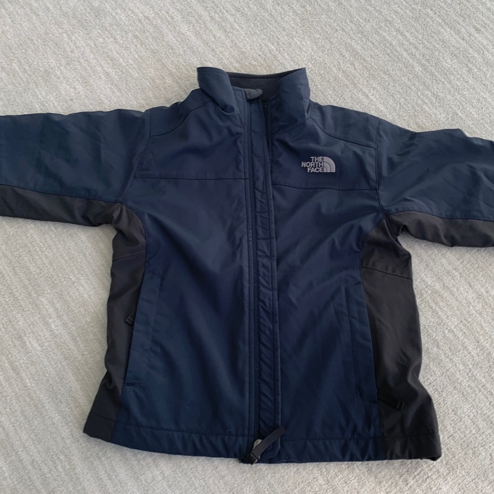 North face boys lined windbreaker, s size 7-8